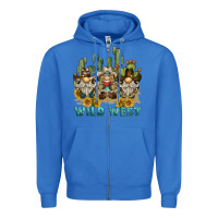 True Royal wild west western gnome Zipper Hoodie - BarkalooDesign