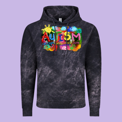 Autism Accept Understand Love Vintage Hoodie Designed By Fadigitalartstudio