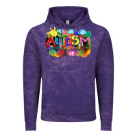 Cloud Purple Autism accept understand love Vintage Hoodie - FaDigitalArtStudio