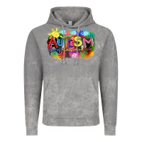 Cloud Rock Autism accept understand love Vintage Hoodie - FaDigitalArtStudio