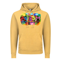 Vintage Mustard Autism accept understand love Vintage Hoodie - FaDigitalArtStudio