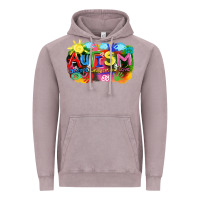 Vintage Zinc Autism accept understand love Vintage Hoodie - FaDigitalArtStudio
