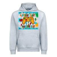 Heather Grey every day is gaming day Urban Hoodie - JahusDesignShop