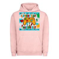 Pigment Salmon every day is gaming day Urban Hoodie - JahusDesignShop