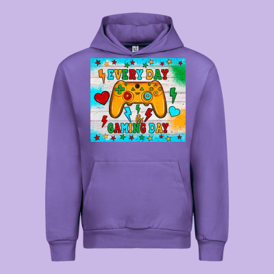 Every Day Is Gaming Day Urban Hoodie Designed By Jahusdesignshop