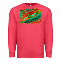 Cardinal westerb aztec and leopard background Premium Sweatshirt - AdoDesignShop