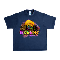Navy softball granny Urban Heavy Tee - OliviaCreatesArt