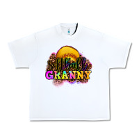 White softball granny Urban Heavy Tee - OliviaCreatesArt