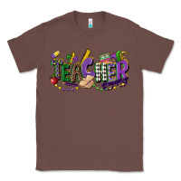 Chestnut teacher mardi gras Classic Tee - CowGirlArtShop