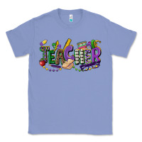 Colony Blue teacher mardi gras Classic Tee - CowGirlArtShop
