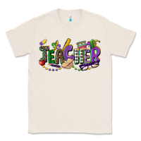 Natural teacher mardi gras Classic Tee - CowGirlArtShop