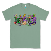 Sage teacher mardi gras Classic Tee - CowGirlArtShop