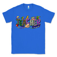 True Royal teacher mardi gras Classic Tee - CowGirlArtShop