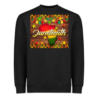 Black Juneteenth Heavyweight Sweatshirt - BarkalooDesign