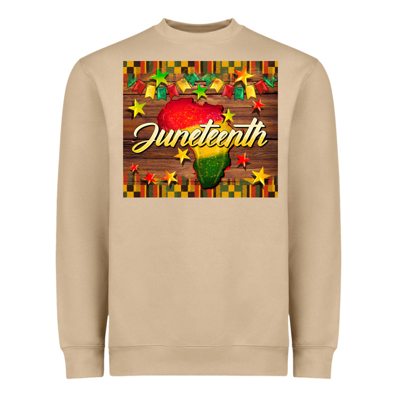 Juneteenth Heavyweight Sweatshirt by BarkalooDesign | Teevron
