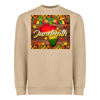 Mushroom Juneteenth Heavyweight Sweatshirt - BarkalooDesign