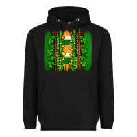 Black st patricks  brushstrokes Heavyweight Hoodie - AdoDesignShop