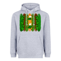 Heather Grey st patricks  brushstrokes Heavyweight Hoodie - AdoDesignShop