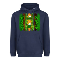 Navy st patricks  brushstrokes Heavyweight Hoodie - AdoDesignShop