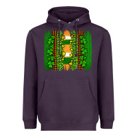 Plum st patricks  brushstrokes Heavyweight Hoodie - AdoDesignShop