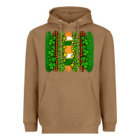 Toasted Coconut st patricks  brushstrokes Heavyweight Hoodie - AdoDesignShop