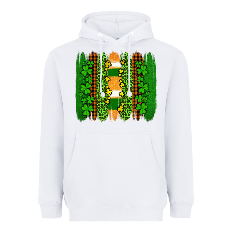 St Patricks  Brushstrokes Heavyweight Hoodie by AdoDesignShop | Teevron