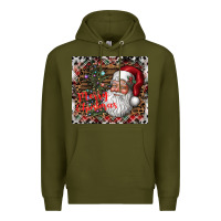 Army Green merry Christmas Premium Hoodie - CowhideDigitalArt