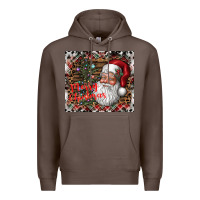 Coffee merry Christmas Premium Hoodie - CowhideDigitalArt