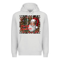 Dove Grey merry Christmas Premium Hoodie - CowhideDigitalArt
