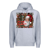 Heather Grey merry Christmas Premium Hoodie - CowhideDigitalArt