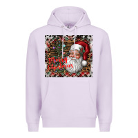 Lilac merry Christmas Premium Hoodie - CowhideDigitalArt