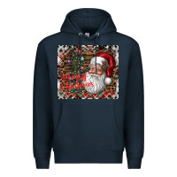 Navy merry Christmas Premium Hoodie - CowhideDigitalArt