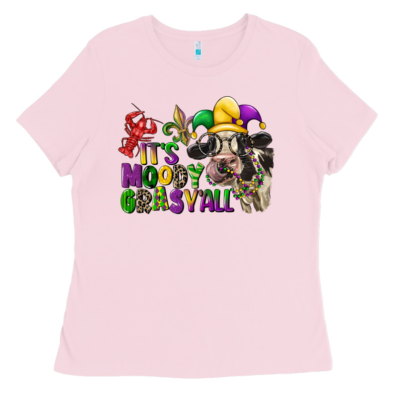Its Moody Gras Yall Ladies Tee by CowGirlArtShop | Teevron