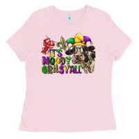 Bubblegum Pink its moody gras yall Ladies Tee - CowGirlArtShop