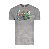 Cloud Rock mardi gras nurse Vintage Tee - OliviaCreatesArt