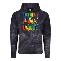 Cloud Black Perfectly unique Autism Awareness Day Vintage Hoodie - FaDigitalArtStudio