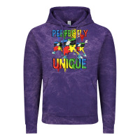 Cloud Purple Perfectly unique Autism Awareness Day Vintage Hoodie - FaDigitalArtStudio