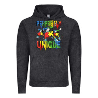 Vintage Black Perfectly unique Autism Awareness Day Vintage Hoodie - FaDigitalArtStudio
