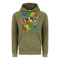 Vintage Olive Perfectly unique Autism Awareness Day Vintage Hoodie - FaDigitalArtStudio