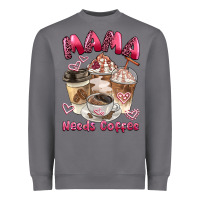 Storm mama needs coffee Heavyweight Sweatshirt - BarkalooDesign