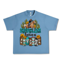Pebble Blue shoulda been a cowgirl Urban Heavy Tee - OliviaCreatesArt
