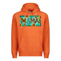 Carrot western mama with sunflowers and cactus Premium Hoodie - RanaPortraitStore