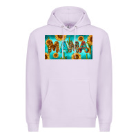 Western Mama With Sunflowers And Cactus Premium Hoodie | Teevron