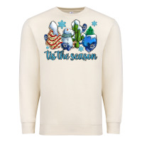 Sandshell tis the season christmas tree  cake winter and snowman Premium Sweatshirt - AdoDesignShop