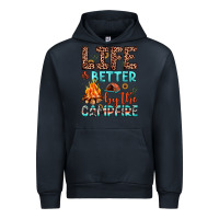 Navy life is better by the campfire Urban Hoodie - JahusDesignShop
