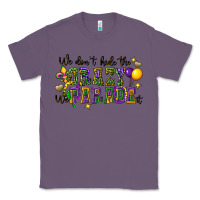 Lavender we dont hide the crazy we parade it Classic Tee - CowGirlArtShop