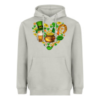 Moon Dust St Patricks heart Heavyweight Hoodie - AdoDesignShop