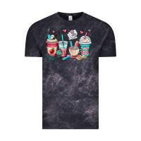 Cloud Black teacher coffee cups Vintage Tee - OliviaCreatesArt