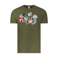 Vintage Olive teacher coffee cups Vintage Tee - OliviaCreatesArt