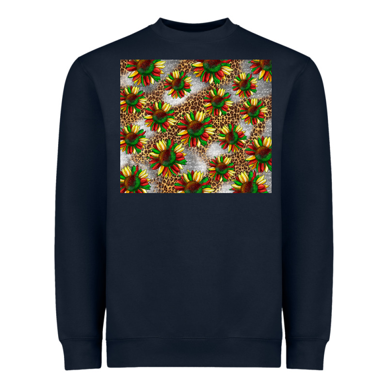 Juneteenth Sunflowers Heavyweight Sweatshirt by BarkalooDesign | Teevron